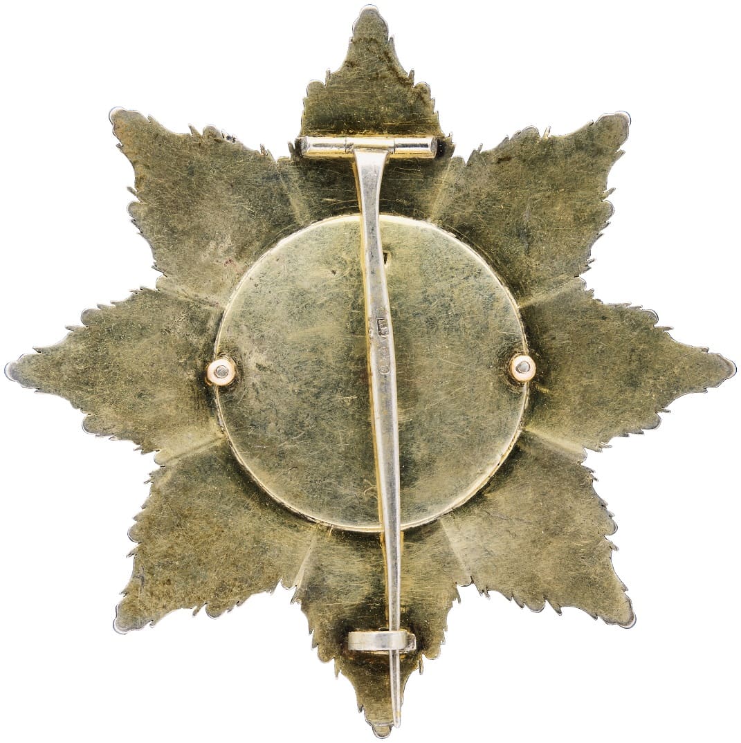 Order of Saint Anna breast star  made by Karl  Shubert KS workshop.jpg