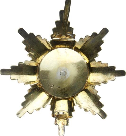Order of Saint Anna breast  star made by Moscow workshop ПК.jpg