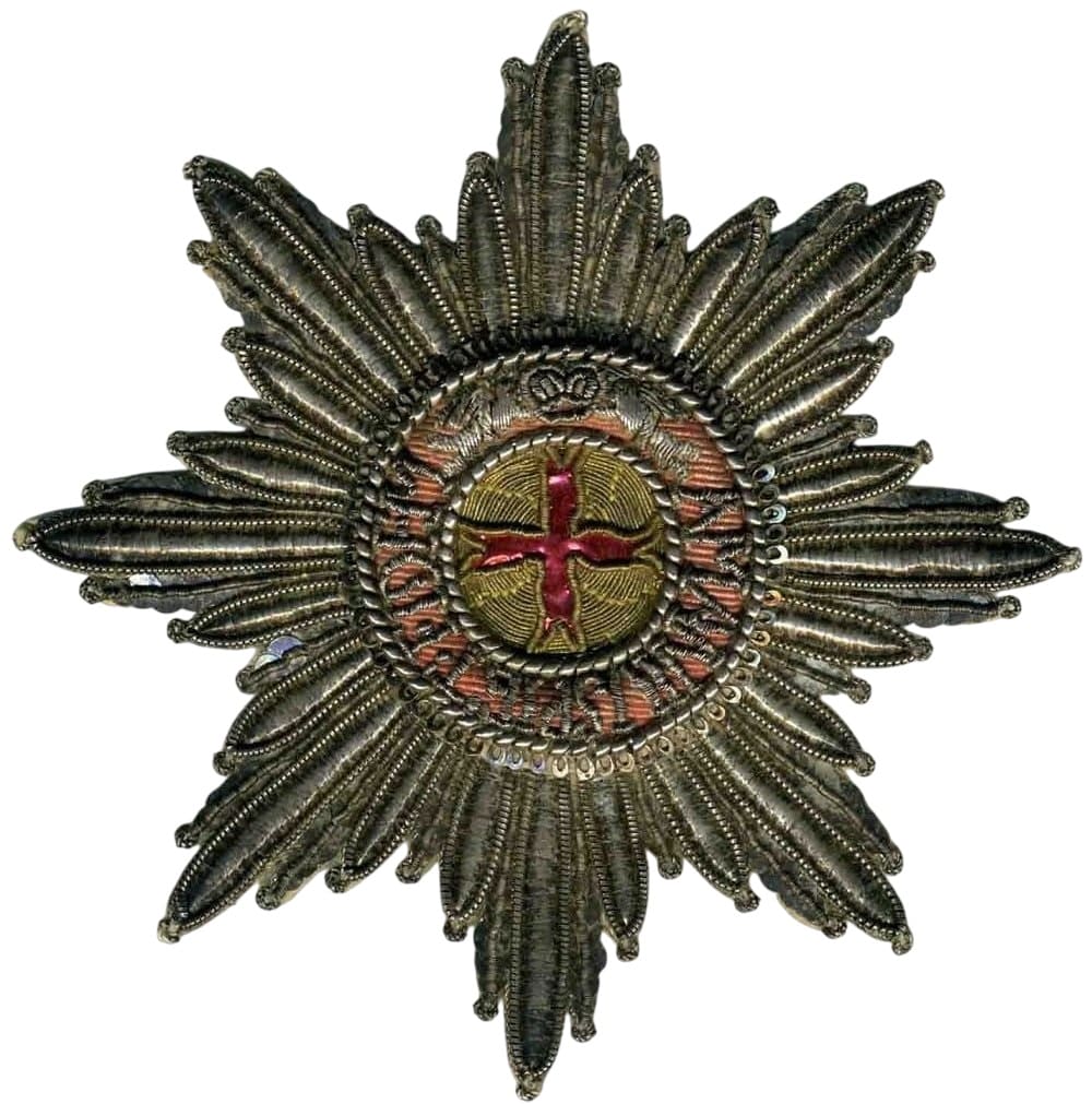 Order of Saint Anna Embroidered Breast Star made by André Alckens, Vienne .jpg
