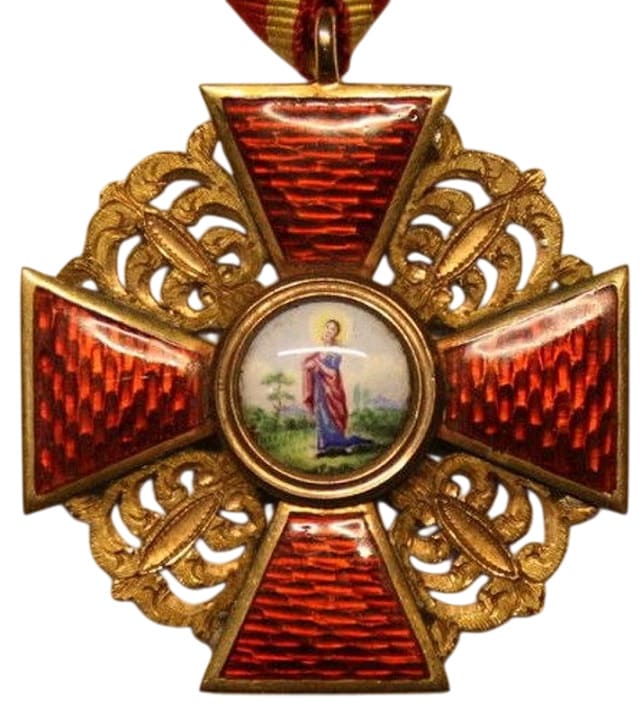 Order of Saint Anna made by Godet.jpg