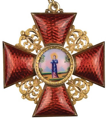 Order of Saint Anna made by Ivan Vasilievich Osipov.jpg