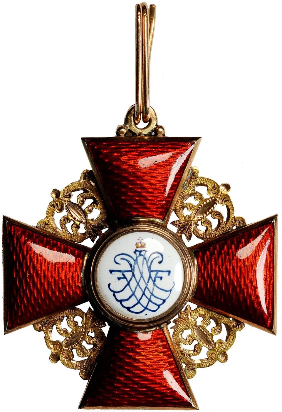 Order of Saint  Anna made by Ivan Vasilievich Osipov.jpg