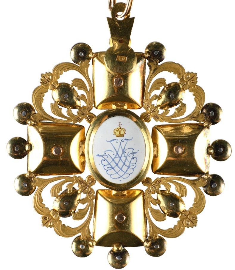 Order of Saint Anna of Holstein type  made by Afanasy Panov.jpg