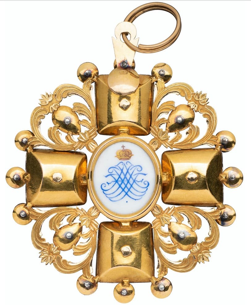 Order  of Saint Anna of Holstein type made by Afanasy Panov.jpg