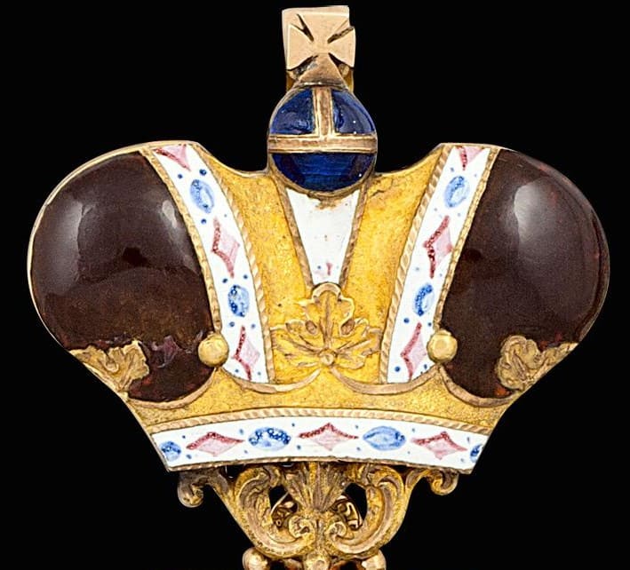 Order of Saint Anna with  Imperial Crown made by Frederic Bjork workshop.jpg