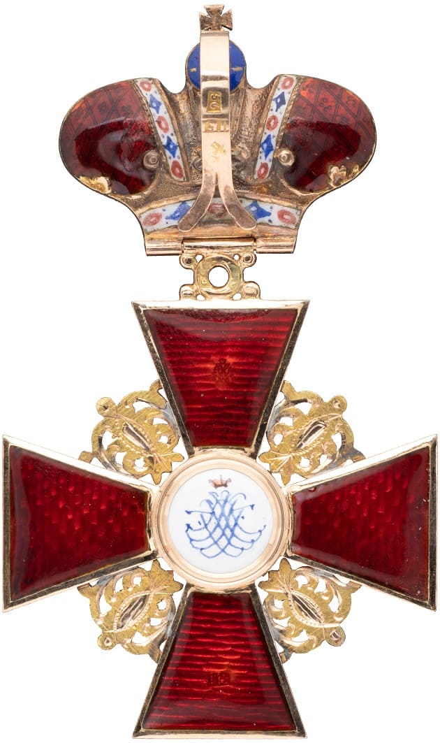 Order of Saint Anna with Imperial Crown made by Julius  Keibel.jpg
