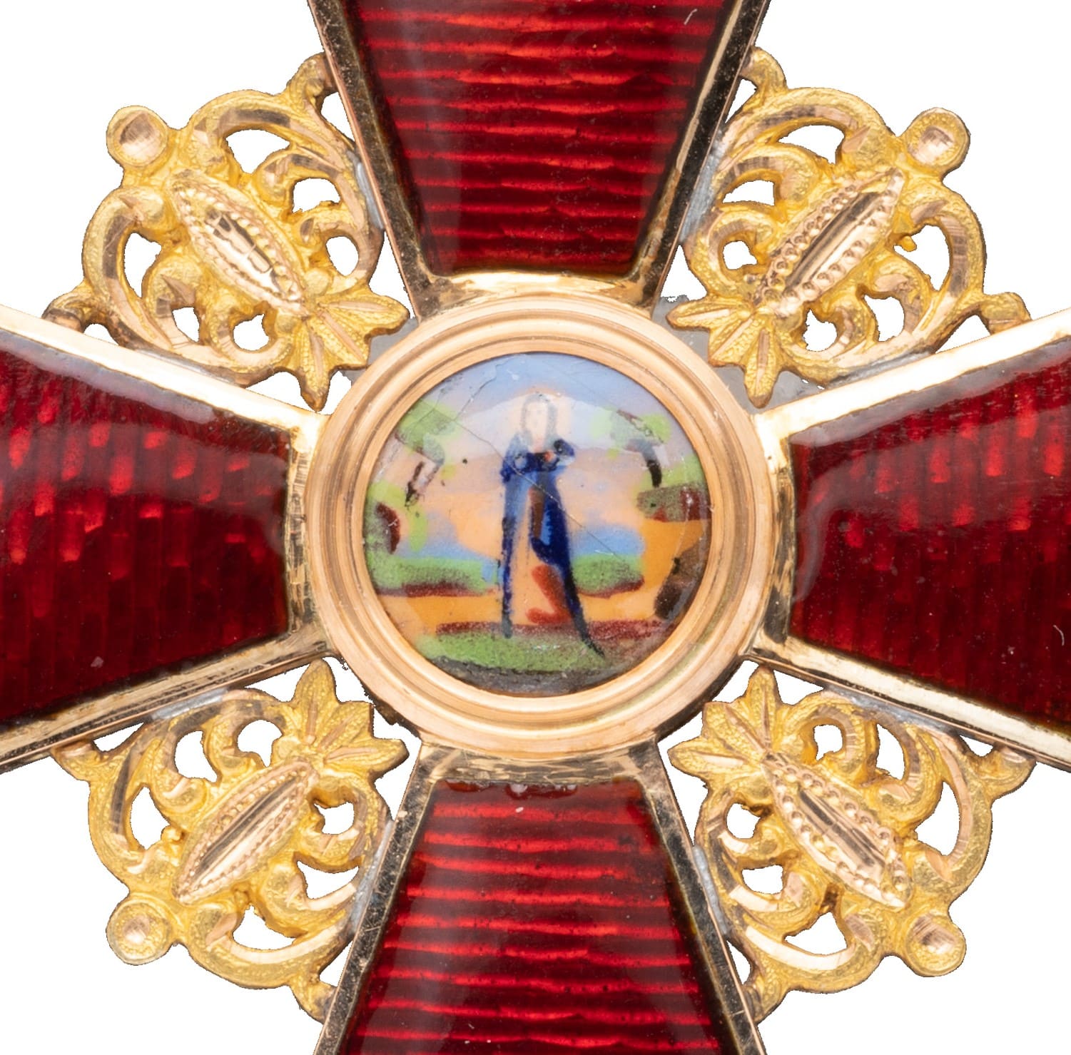 Order of Saint  Anna with Imperial Crown made by Julius Keibel.jpg