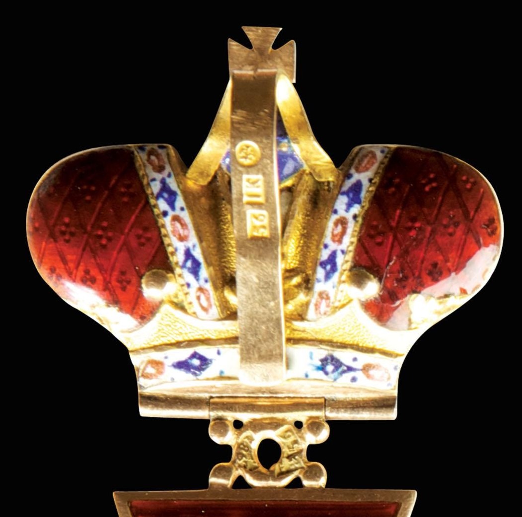 Order of Saint  Anna with Imperial Crown made by made by Julius Keibel.jpg