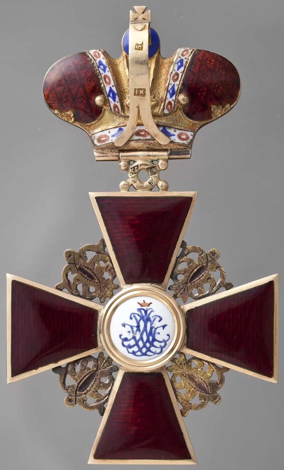 Order of  Saint Anna with Imperial Crown made by made by Julius Keibel.jpg