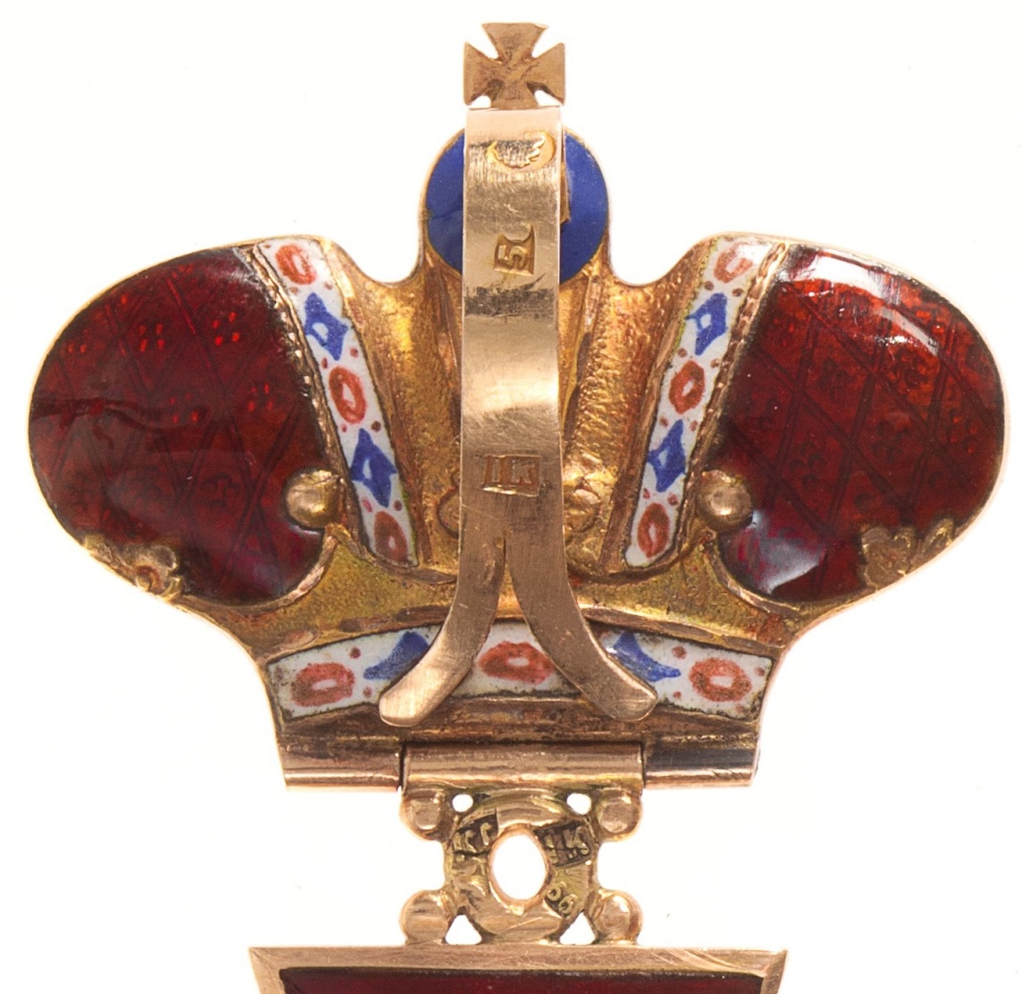 Order of Saint Anna with  Imperial Crown made by made by Julius Keibel.jpg