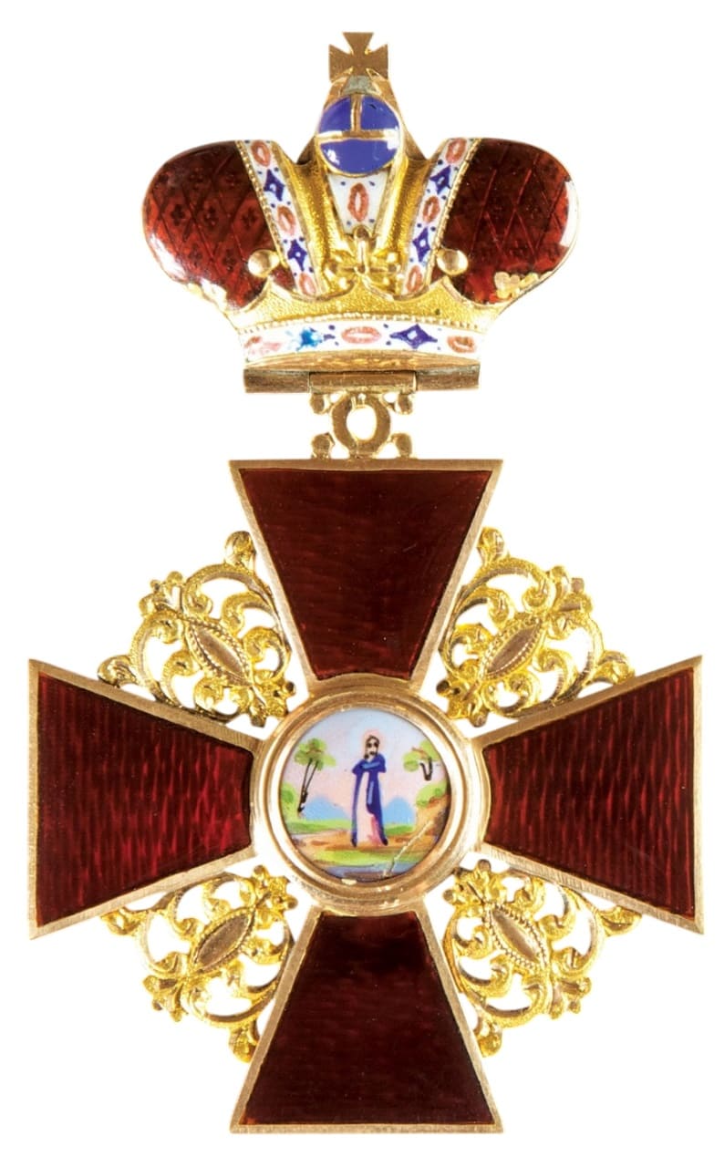 Order of  Saint Anna with Imperial Crown made by made by Julius Keibel.jpg