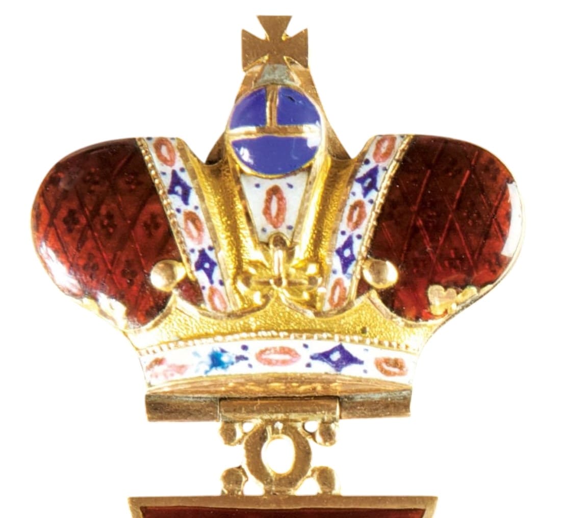 Order of Saint Anna with Imperial Crown made by made by Julius Keibel.jpg