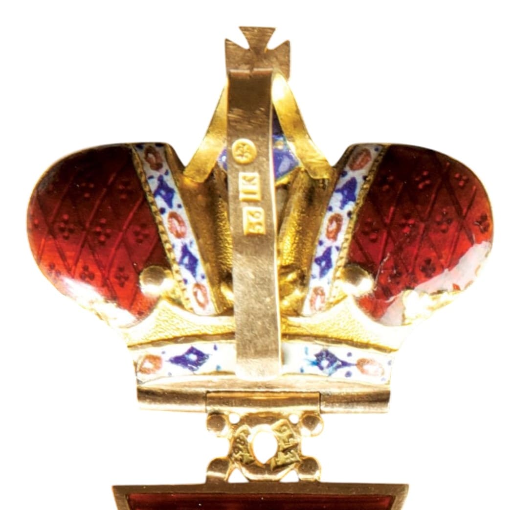 Order of Saint  Anna with Imperial Crown made by made by Julius Keibel.jpg