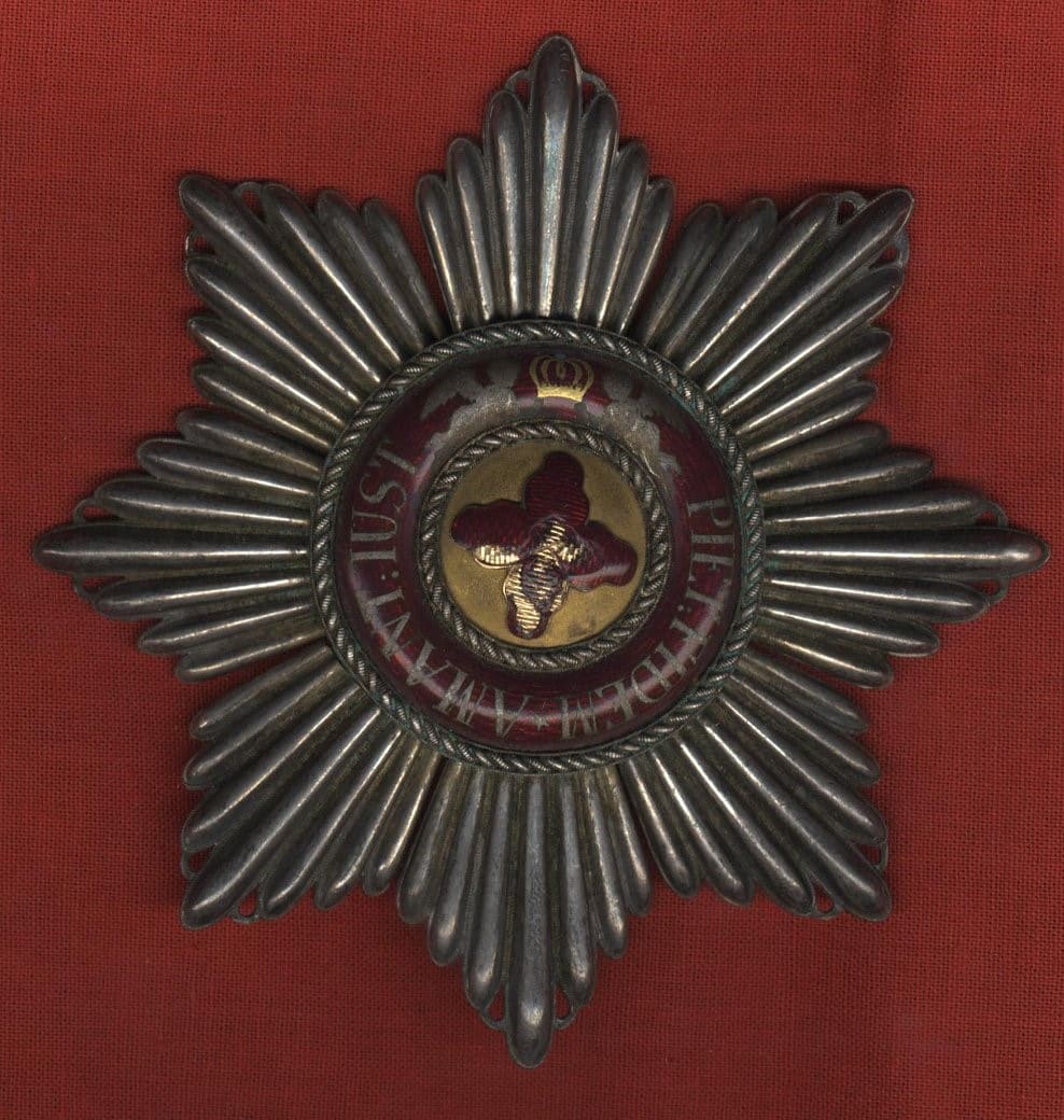 Order of Saint Anne breast star from the epoch of Napoleonic Wars.jpg
