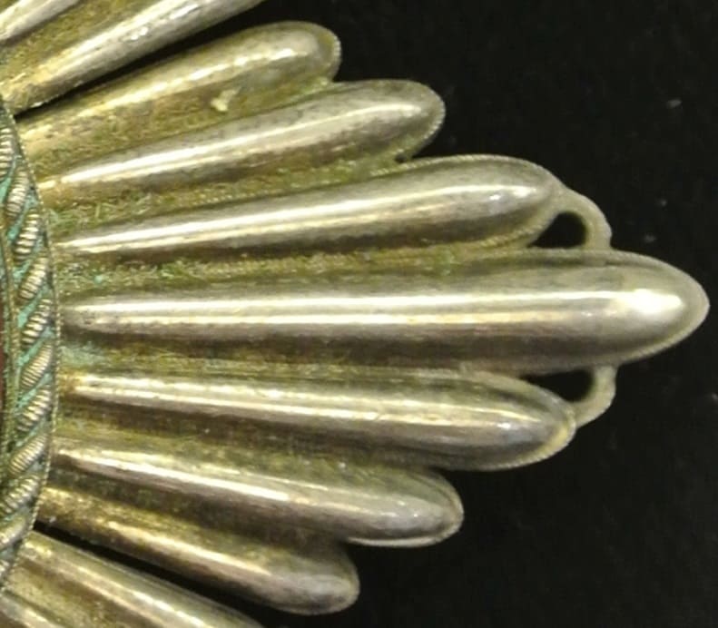 Order of Saint  Anne breast star   from the epoch of Napoleonic Wars.jpg