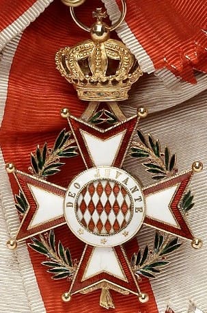 Order of Saint  Charles made by Halley Octave Lasne, Paris.jpg