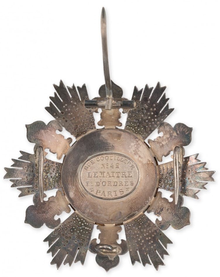 Order of Saint Ferdinand and  Merit made by Lemaitre, Paris.jpg