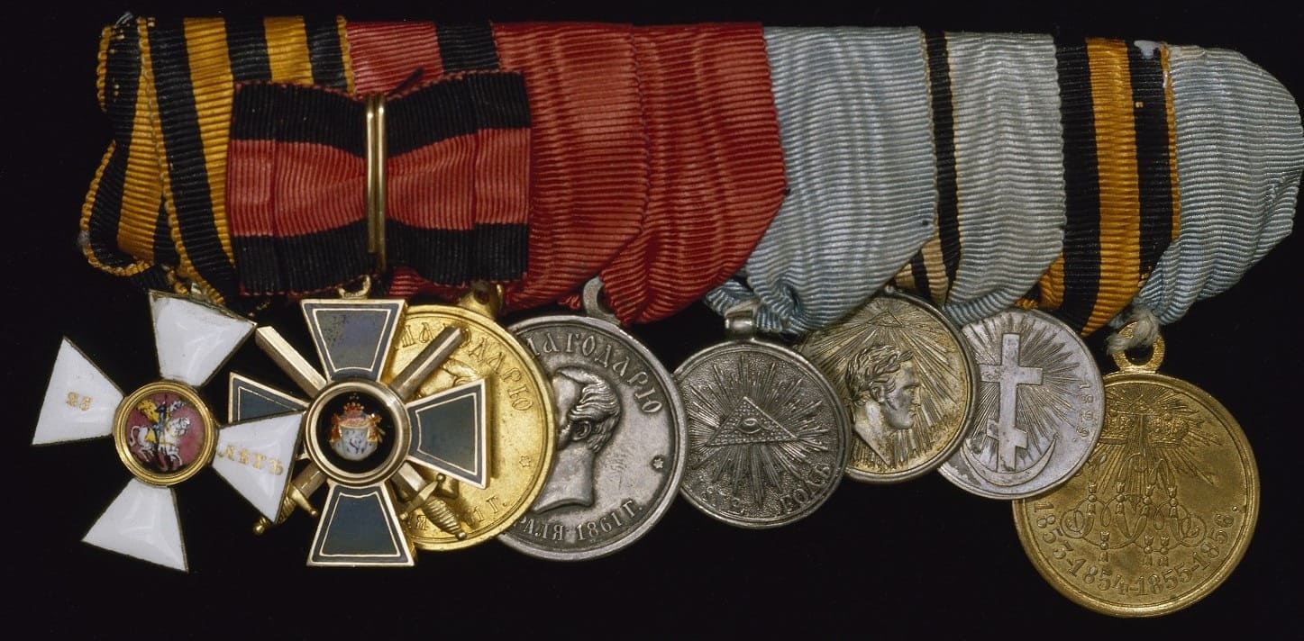 Order of  Saint George for 25 Years of Service Count Sergei Grigorievich Stroganov.jpg