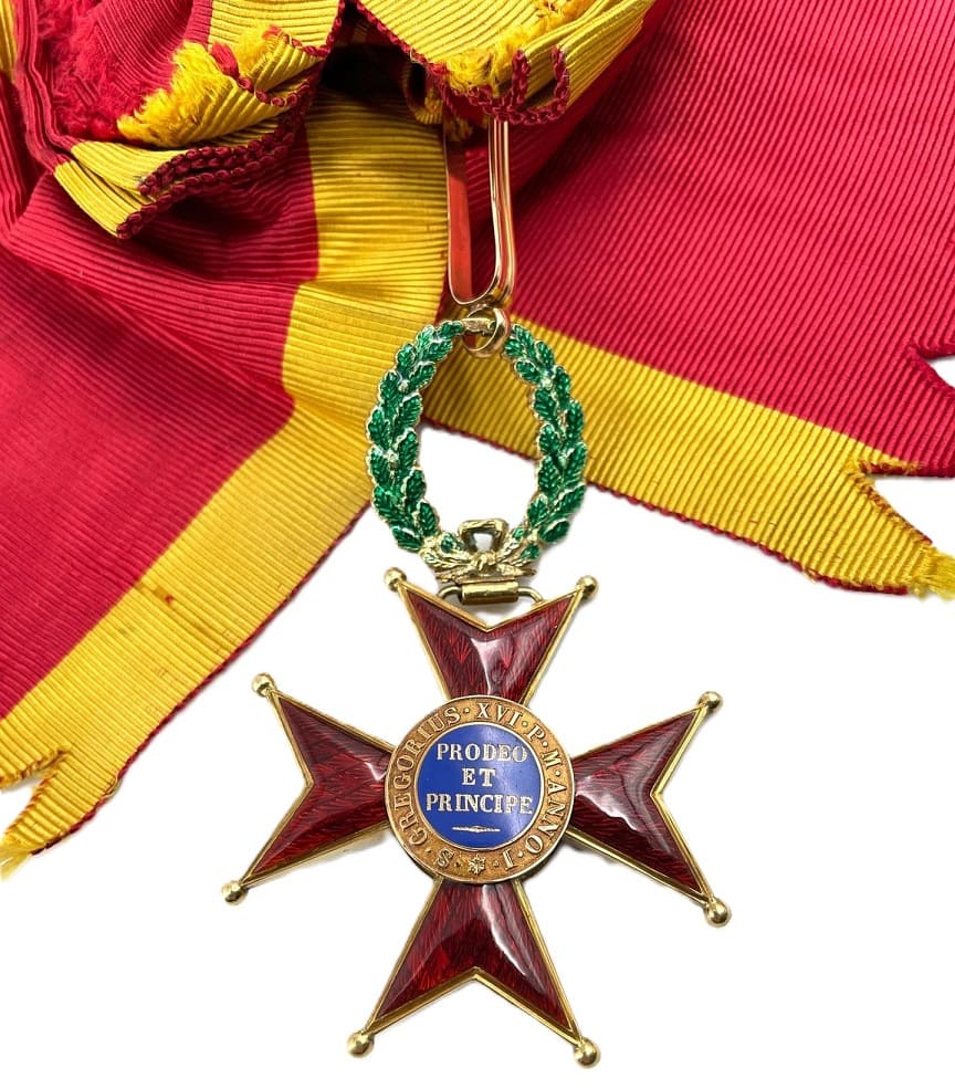 Order of Saint  Gregory the Great  made by Kretly, Paris.jpg