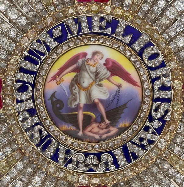 Order of Saint Michael and Saint George breast star with Diamonds.jpg