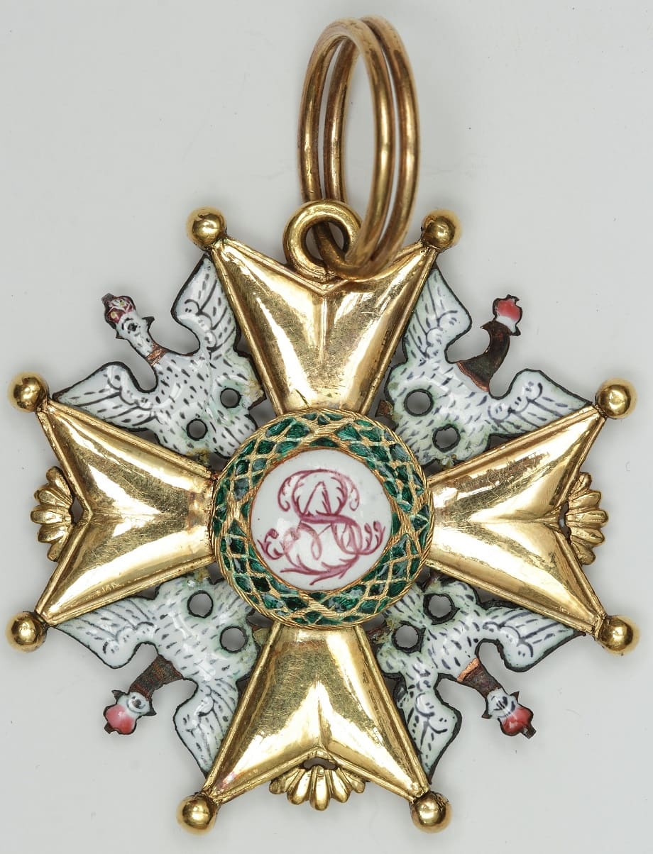 Order of Saint Stanislaus Grand Cross from the  Collection of Royal Castle in Warsaw.jpg