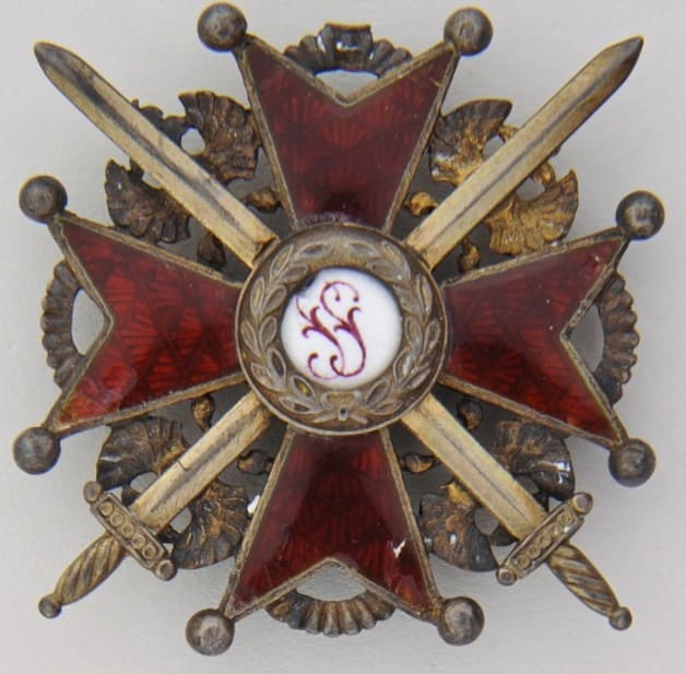 Order of Saint Stanislaus made by an Unidentified French Workshop.jpg