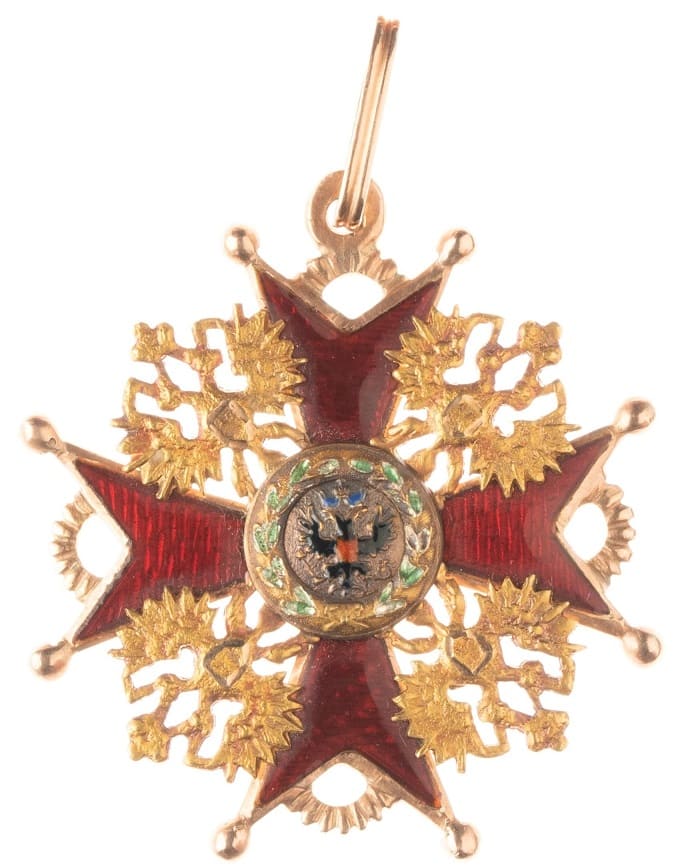 Order of Saint Stanislaus сross 3rd Class for non-Christians.jpg