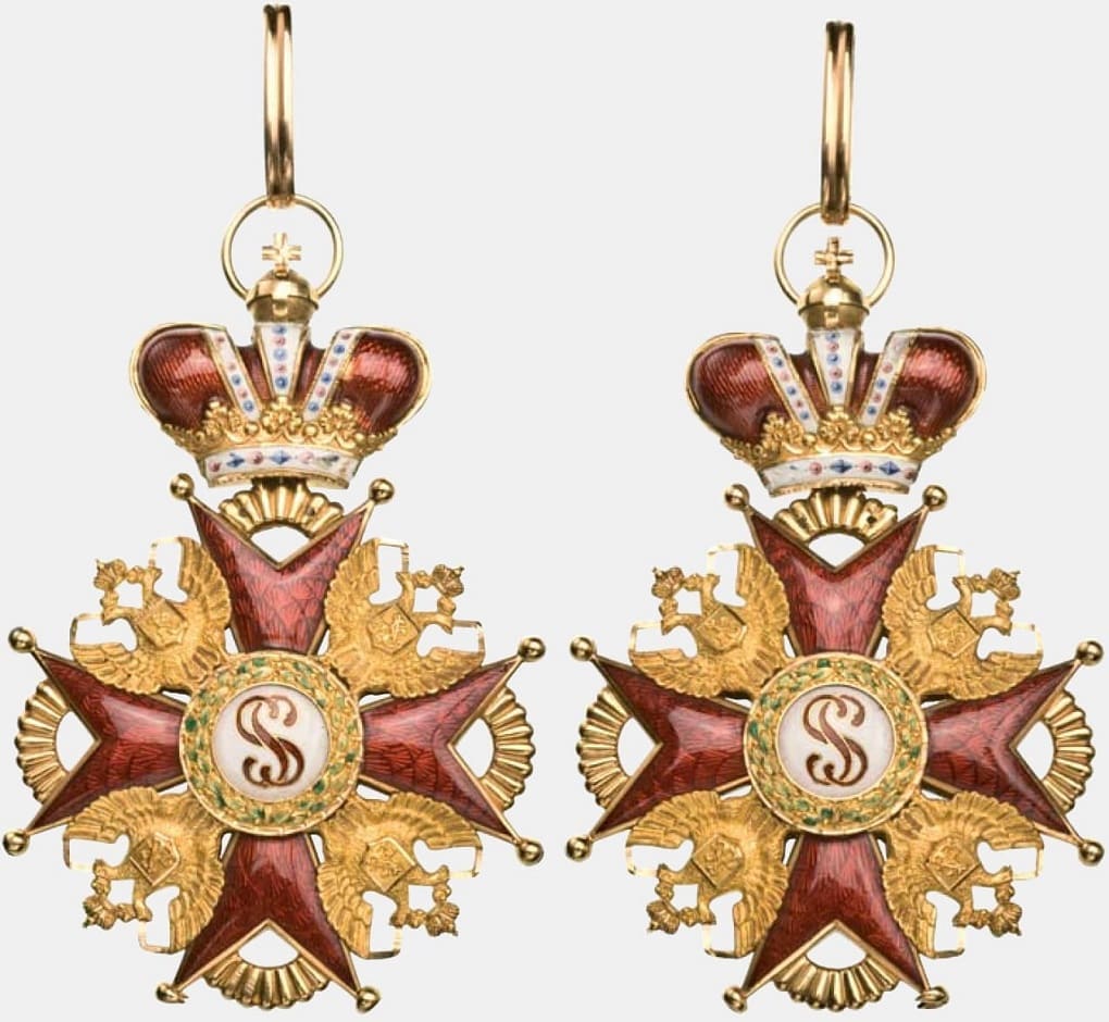 Order of Saint Stanislaus  with Imperial Crown made  by Chobillion.jpg Order of Saint Stanislaus  with Imperial Crown made  by Chobillion.jpg