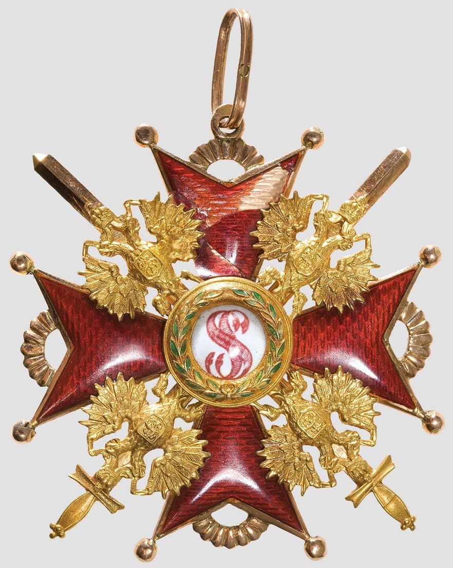 Order of Saint Stanislaus with Swords of Major General Nikolai Nikolayevich Karepov.jpg