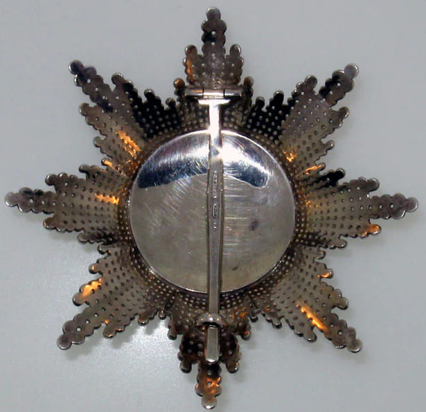 Order of Saint Stephen breast star made by Rothe,  Wien.jpg