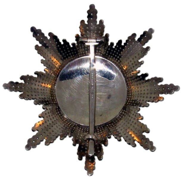 Order of Saint Stephen breast star made by Rothe,  Wien.jpg