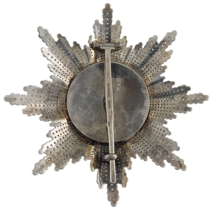 Order of Saint Stephen breast star of  Hungary made by Rothe.jpg