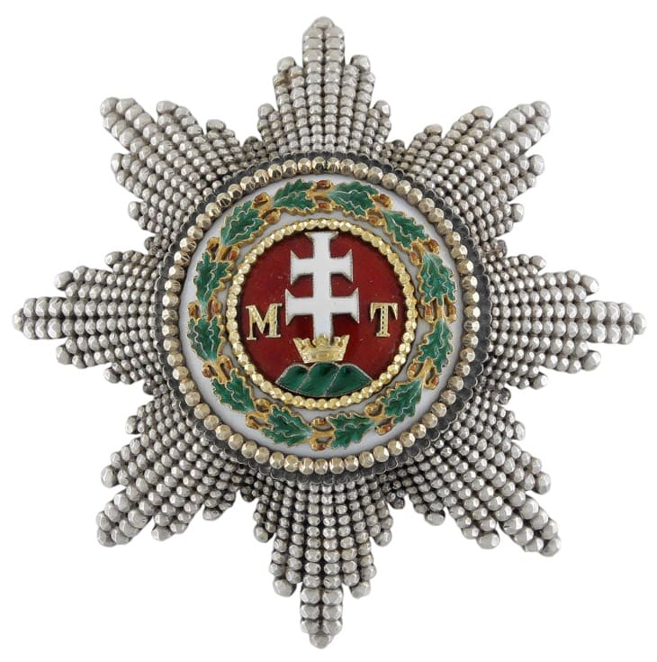 Order of Saint Stephen of Hungary made by Rothe, Wien.jpg