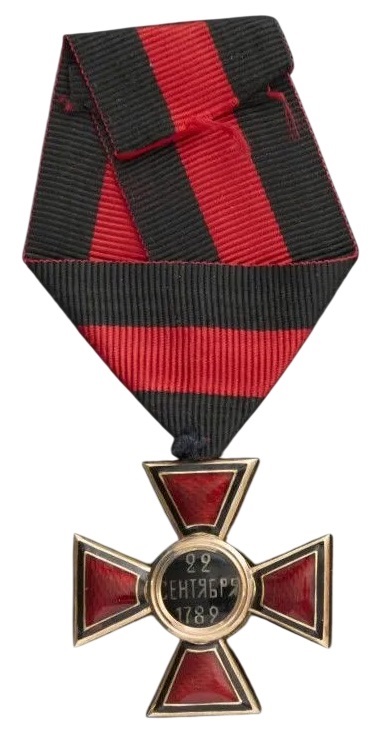 Order of Saint  Vladimir 4th class made by N.A Н.А workshop.jpg