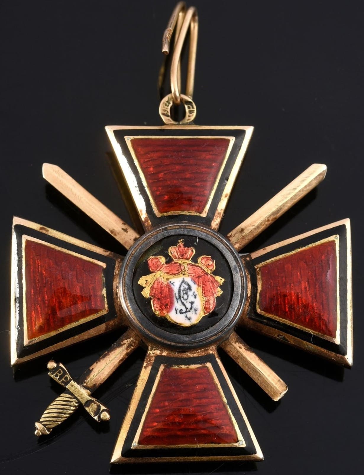 Order of Saint Vladimir made by Moscow workshop of Vasily Rakhmanov.jpg