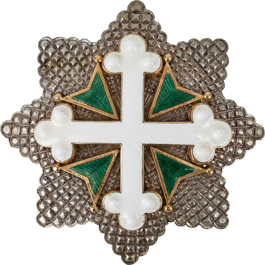Order of Saints Maurice and Lazarus breast star.jpg