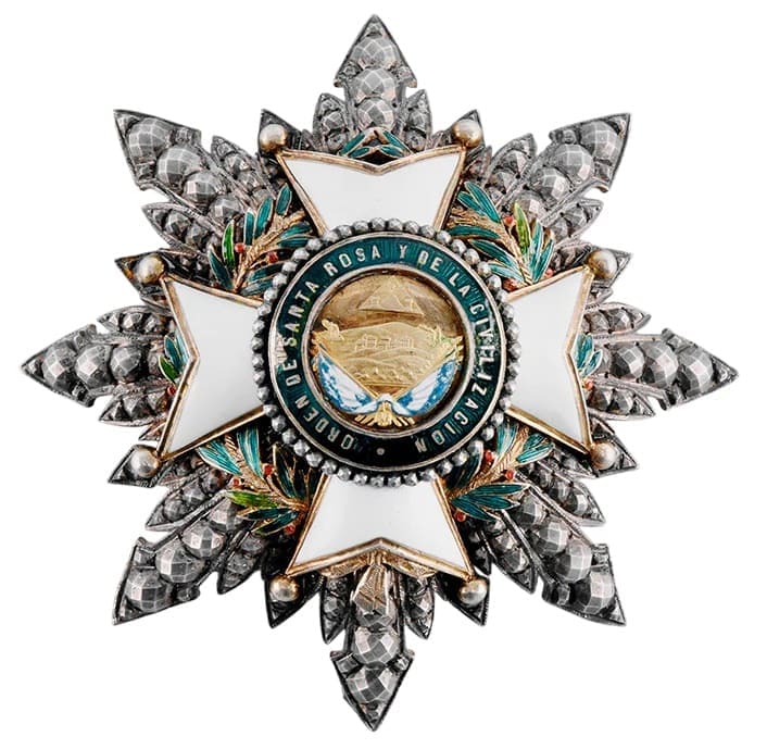 Order of Santa Rosa and of Civilization made by Halley.jpg Order of Santa Rosa and of Civilization made by Halley.jpg