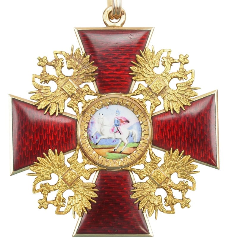 Order of St.Alexander Nevsky made by Albert Keibel workshop.jpg