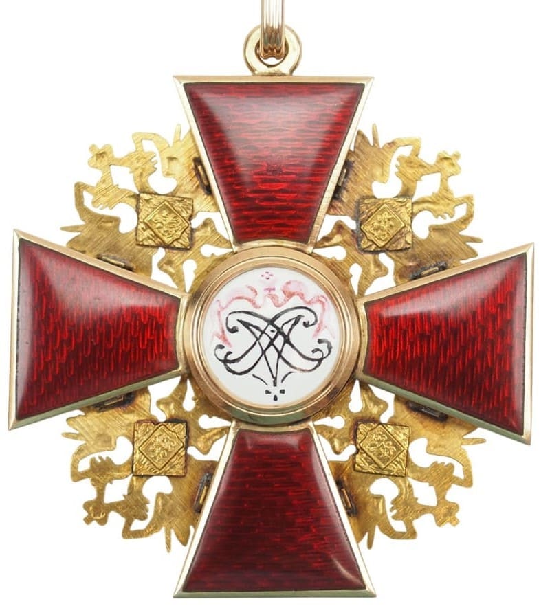 Order of St.  Alexander Nevsky made by Albert Keibel workshop.jpg