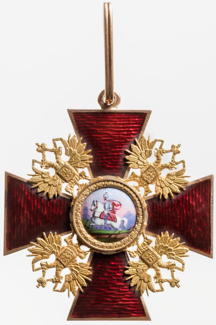 Order of St. Alexander Nevsky made by Johann Wilhelm Keibel.jpg