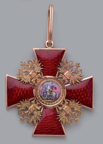 Order of St. Alexander Nevsky made by Julius  Keibel General Giuseppe Gerbaix de Sonnaz.jpg
