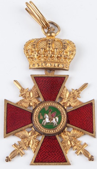 Order of St. Alexander Nevsky made by Paul Meybauer, Berlin.jpg