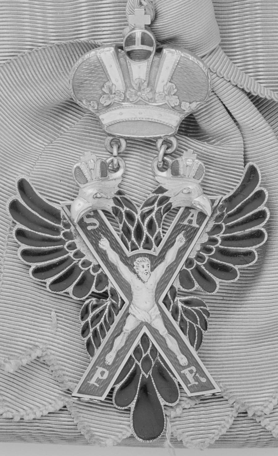 Order of St. Andrew from first quarter of XIX Century from the Collection of Royal Armoury Livrustkammaren.jpg