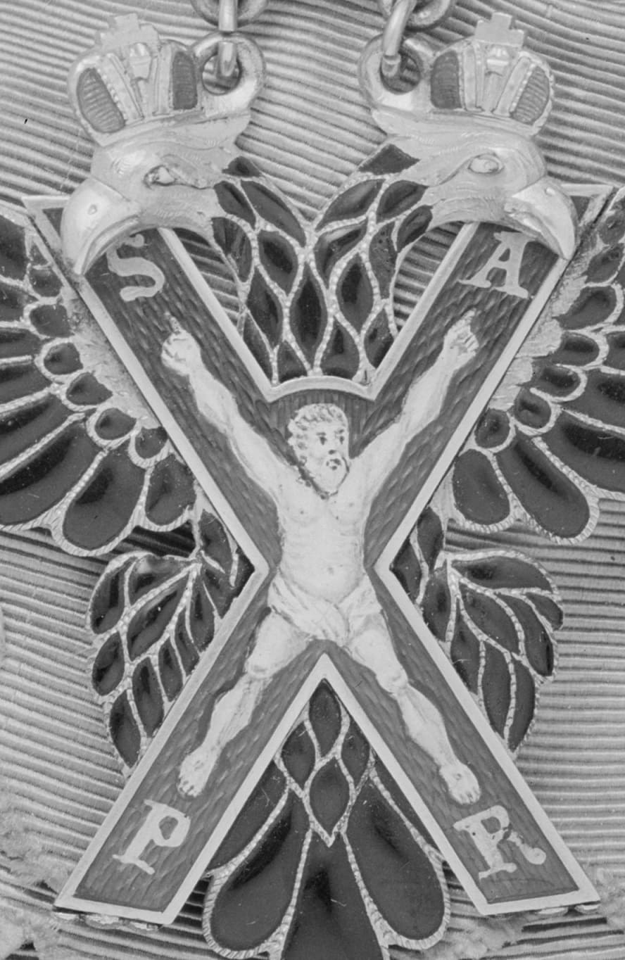 Order of  St. Andrew from first quarter of XIX Century from the Collection of Royal Armoury Livrustkammaren.jpg