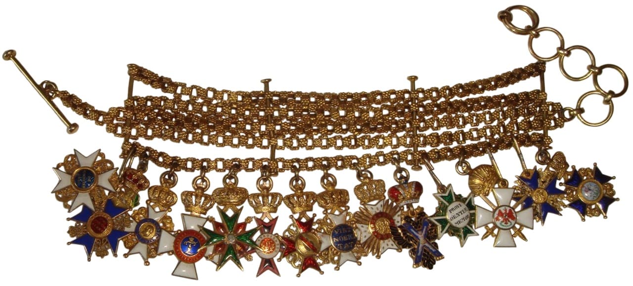 Order of St. Andrew the First Called inside an impressive group of miniatures.jpg