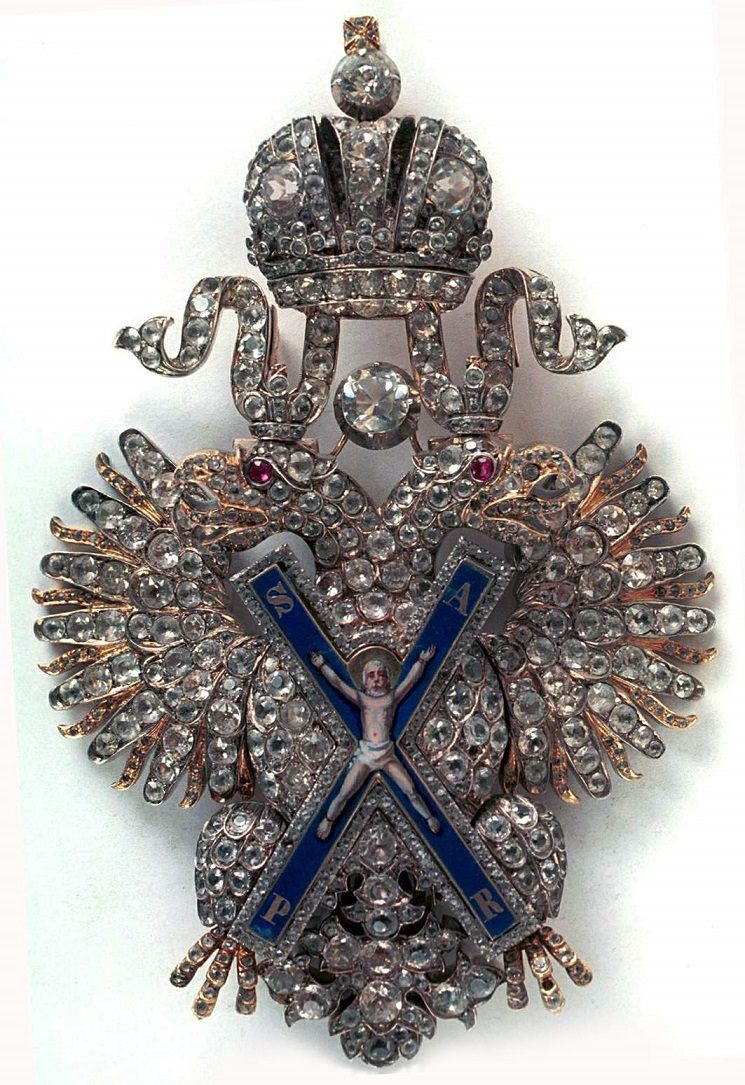 Order of St. Andrew with diamonds from XIX Century.JPG