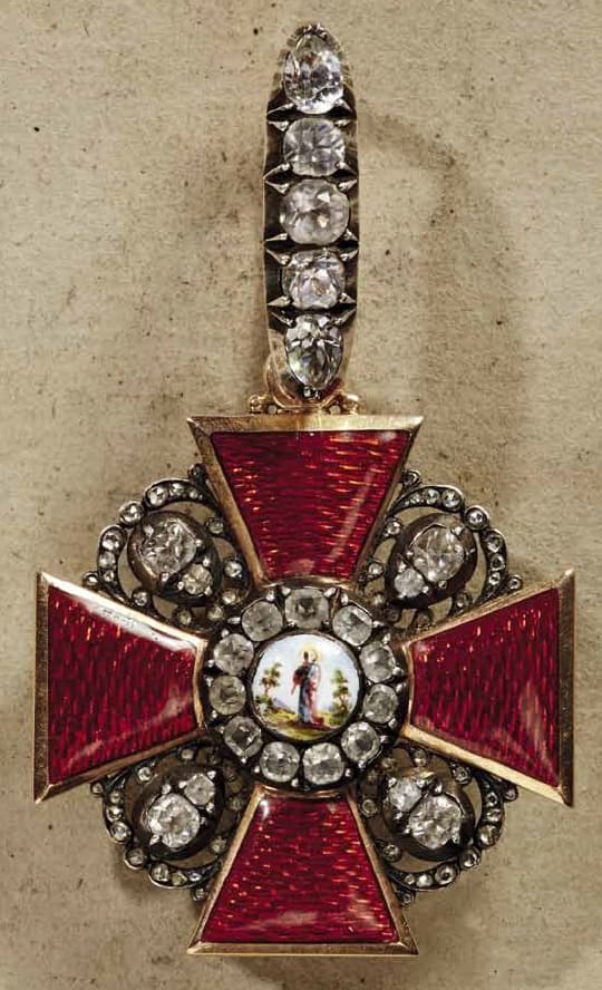 Order of St. Anna  2nd class with Diamonds made by Immanuel Pannasch.jpg