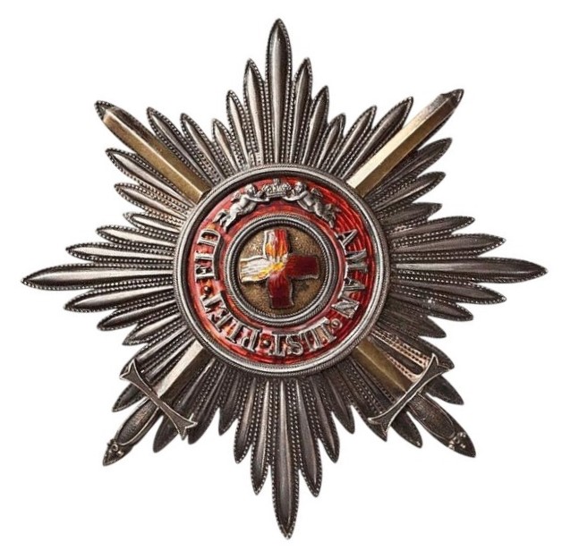 Order of St.Anna breast stars with Swords made by  IK.jpg