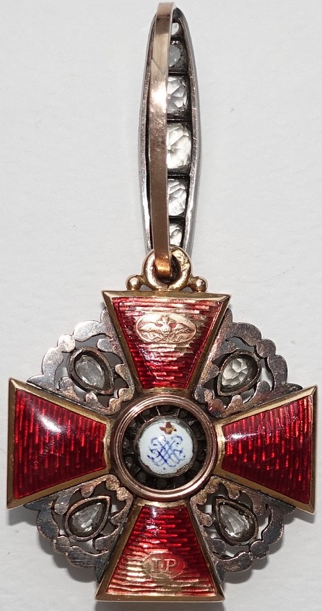 Order of St. Anna with Diamonds  made by  Immanuel Pannasch.JPG