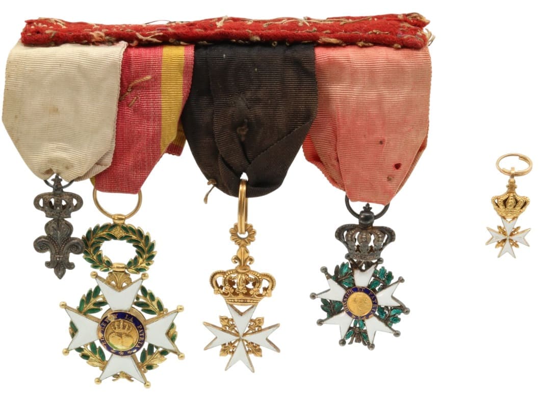 Order of  St. John in a French Medal Bar.jpg